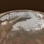 Neve anche su Marte