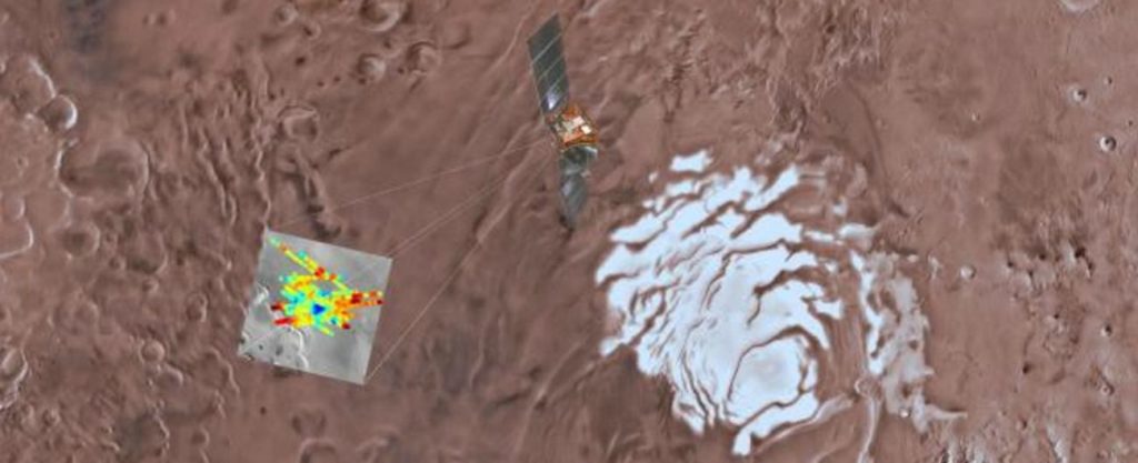 Scoperto da scienziati italiani un lago nel sottosuolo di Marte