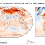 Gennaio 2020 mai così caldo in Europa e nel mondo