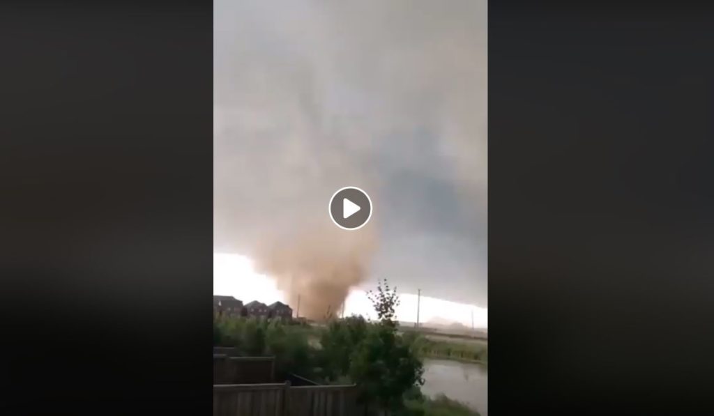 Doppio Tornado in Canada 20 Luglio 2020