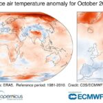Ottobre 2020: il più caldo della storia in Europa!