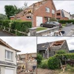 92 edifici danneggiati dal Tornado in Belgio