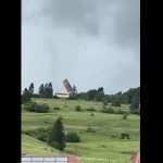 Francia Tornado a Verrières-de-Joux 22 Giugno 2021