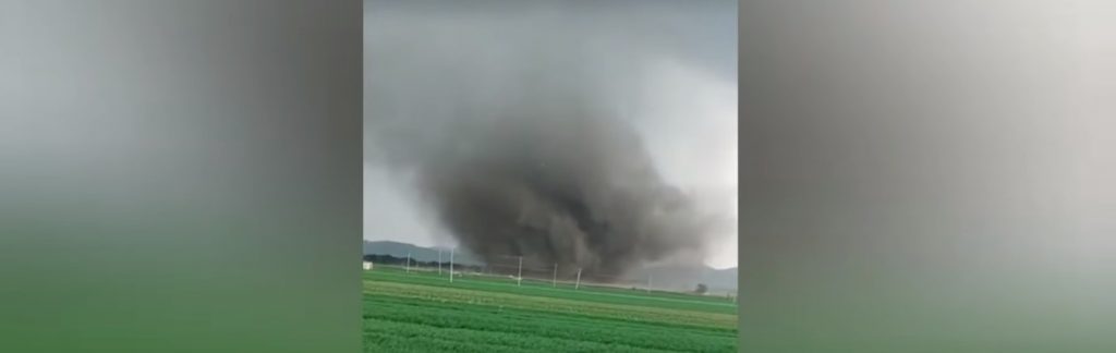 Tornado in Cina gravi danni a Guyuan – 2 Luglio 2021