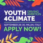 Clima a Milano la Youth4Climate