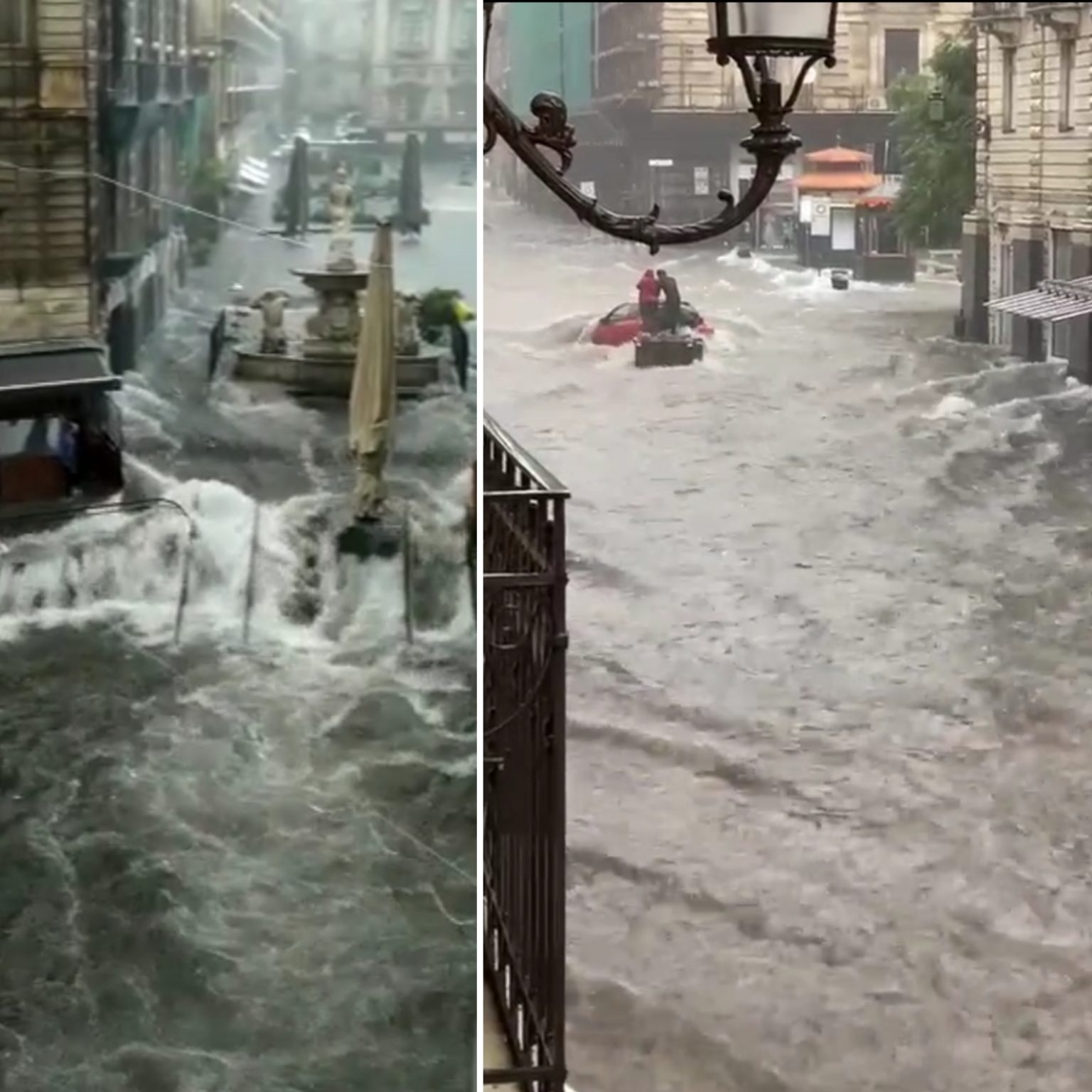 Ancora Pioggia è Alluvione A Catania 26 Ottobre 2021 | Meteo POP