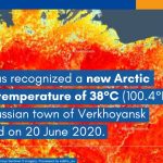 Confermato il record di temperatura in Siberia del Giugno 2020