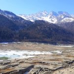 Prosciugato il Lago Artificiale di Ceresole Piemonte