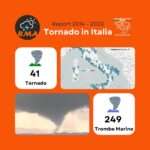 Report Tornado in Italia dal 2014 al 2022