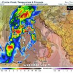 Fine del Caldo con la Formazione di un Insidioso Vortice