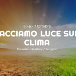 Facciamo Luce sul Clima dal 5 al 7 Ottobre a Bergamo