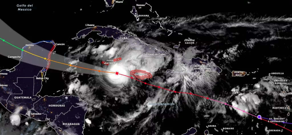 Uragano Beryl: Il Più Precoce Uragano di Categoria 5 nell'Oceano Atlantico