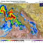 Peggiora dal Nord con Temporali anche Forti