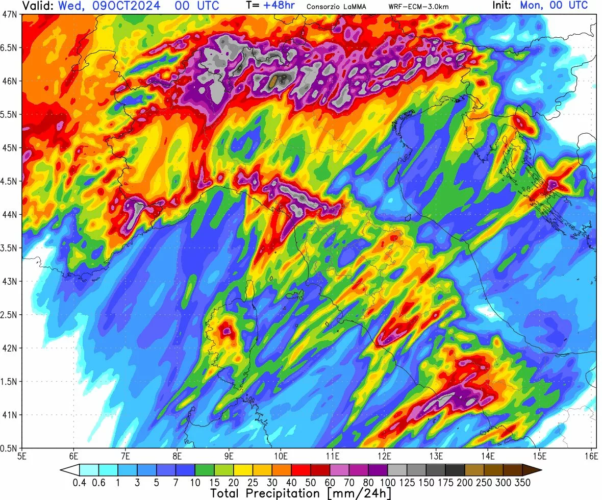 Allerta Meteo da Retemeteoamatori.it