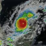 L'uragano Milton si intensifica: Allerta per la costa occidentale della Florida - SAT IMAGE