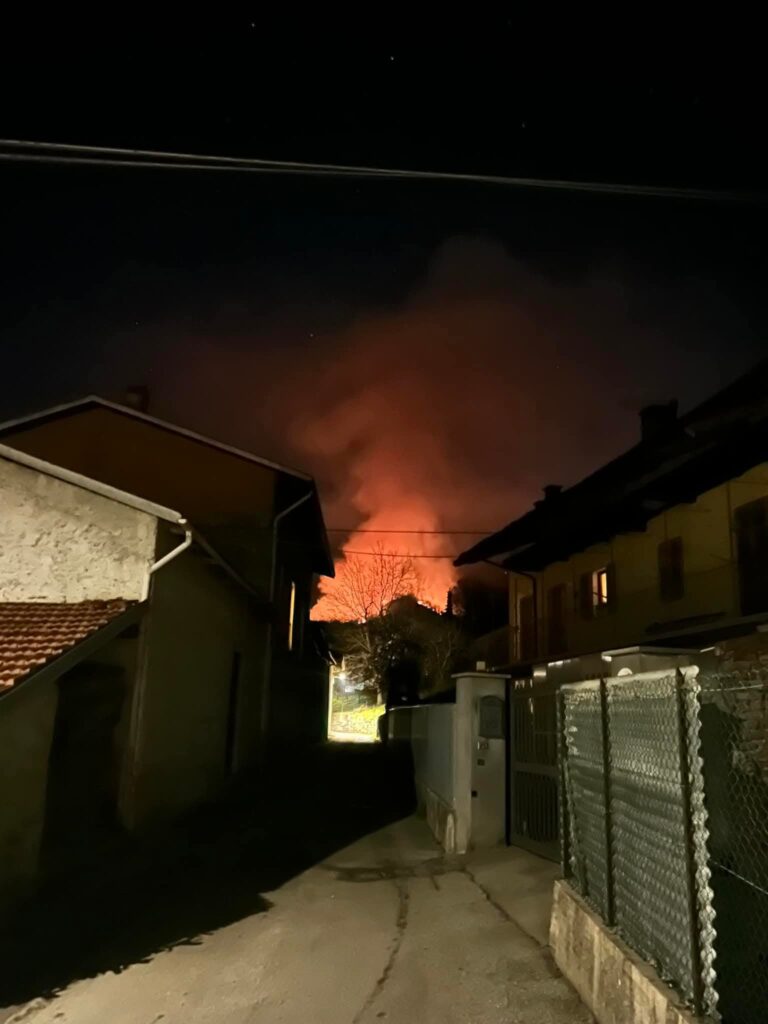 Incendio Doloso a Cumiana: Distrutti i Boschi Sopra Borgata Picchi