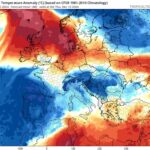 Miglioramento del tempo, ma il vortice di bassa pressione ancora protagonista