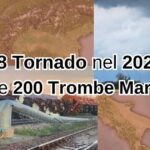 Riepilogo Tornado in Italia nel 2024: 78 Tornado e oltre 200 Trombe Marine