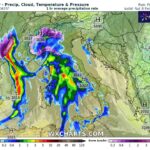 Meteo Weekend: Pioggia, Neve e Venti Forti sull'Italia