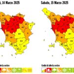 TOSCANA: scatta l’ALLERTA ROSSA