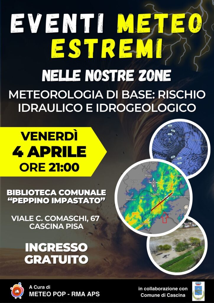 EVENTI METEO ESTREMI: CONOSCERE PER PREVENIRE