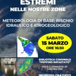 Sabato 15 Marzo si parla di EVENTI METEO ESTREMI a Cascina